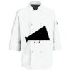 Button Chef Coat with Thermometer Pocket Thumbnail