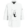 Button Chef Coat with Thermometer Pocket Thumbnail
