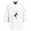 Button Chef Coat with Thermometer Pocket Thumbnail