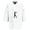 Button Chef Coat with Thermometer Pocket Thumbnail