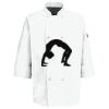 Button Chef Coat with Thermometer Pocket Thumbnail
