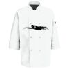 Button Chef Coat with Thermometer Pocket Thumbnail