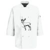 Button Chef Coat with Thermometer Pocket Thumbnail