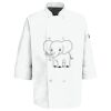 Button Chef Coat with Thermometer Pocket Thumbnail