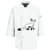 Button Chef Coat with Thermometer Pocket Thumbnail