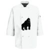 Button Chef Coat with Thermometer Pocket Thumbnail