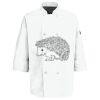 Button Chef Coat with Thermometer Pocket Thumbnail