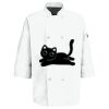 Button Chef Coat with Thermometer Pocket Thumbnail