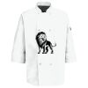 Button Chef Coat with Thermometer Pocket Thumbnail