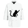 Button Chef Coat with Thermometer Pocket Thumbnail