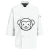 Button Chef Coat with Thermometer Pocket Thumbnail