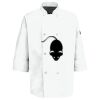 Button Chef Coat with Thermometer Pocket Thumbnail