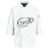 Button Chef Coat with Thermometer Pocket Thumbnail