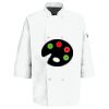 Button Chef Coat with Thermometer Pocket Thumbnail
