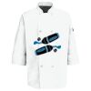 Button Chef Coat with Thermometer Pocket Thumbnail