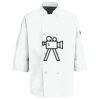 Button Chef Coat with Thermometer Pocket Thumbnail