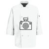 Button Chef Coat with Thermometer Pocket Thumbnail