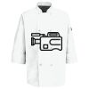 Button Chef Coat with Thermometer Pocket Thumbnail