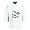 Button Chef Coat with Thermometer Pocket Thumbnail