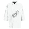 Button Chef Coat with Thermometer Pocket Thumbnail