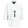 Button Chef Coat with Thermometer Pocket Thumbnail