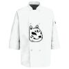 Button Chef Coat with Thermometer Pocket Thumbnail