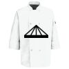 Button Chef Coat with Thermometer Pocket Thumbnail
