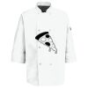 Button Chef Coat with Thermometer Pocket Thumbnail