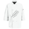 Button Chef Coat with Thermometer Pocket Thumbnail