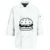 Button Chef Coat with Thermometer Pocket Thumbnail