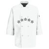 Button Chef Coat with Thermometer Pocket Thumbnail