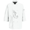 Button Chef Coat with Thermometer Pocket Thumbnail
