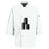 Button Chef Coat with Thermometer Pocket Thumbnail