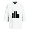Button Chef Coat with Thermometer Pocket Thumbnail