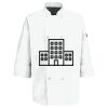 Button Chef Coat with Thermometer Pocket Thumbnail
