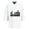 Button Chef Coat with Thermometer Pocket Thumbnail