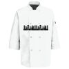 Button Chef Coat with Thermometer Pocket Thumbnail