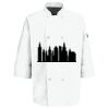 Button Chef Coat with Thermometer Pocket Thumbnail