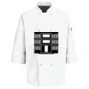 Button Chef Coat with Thermometer Pocket Thumbnail