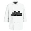Button Chef Coat with Thermometer Pocket Thumbnail