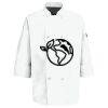 Button Chef Coat with Thermometer Pocket Thumbnail