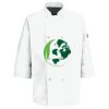 Button Chef Coat with Thermometer Pocket Thumbnail