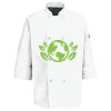 Button Chef Coat with Thermometer Pocket Thumbnail