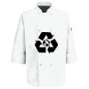 Button Chef Coat with Thermometer Pocket Thumbnail