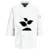 Button Chef Coat with Thermometer Pocket Thumbnail