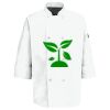 Button Chef Coat with Thermometer Pocket Thumbnail
