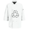 Button Chef Coat with Thermometer Pocket Thumbnail