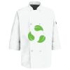 Button Chef Coat with Thermometer Pocket Thumbnail
