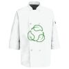 Button Chef Coat with Thermometer Pocket Thumbnail