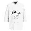 Button Chef Coat with Thermometer Pocket Thumbnail